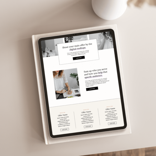 The Number One Thing I Hear Before I Work With Clients Is How They Absolutely Cringe At The Thought Of A Potential Client Landing On Their Website.