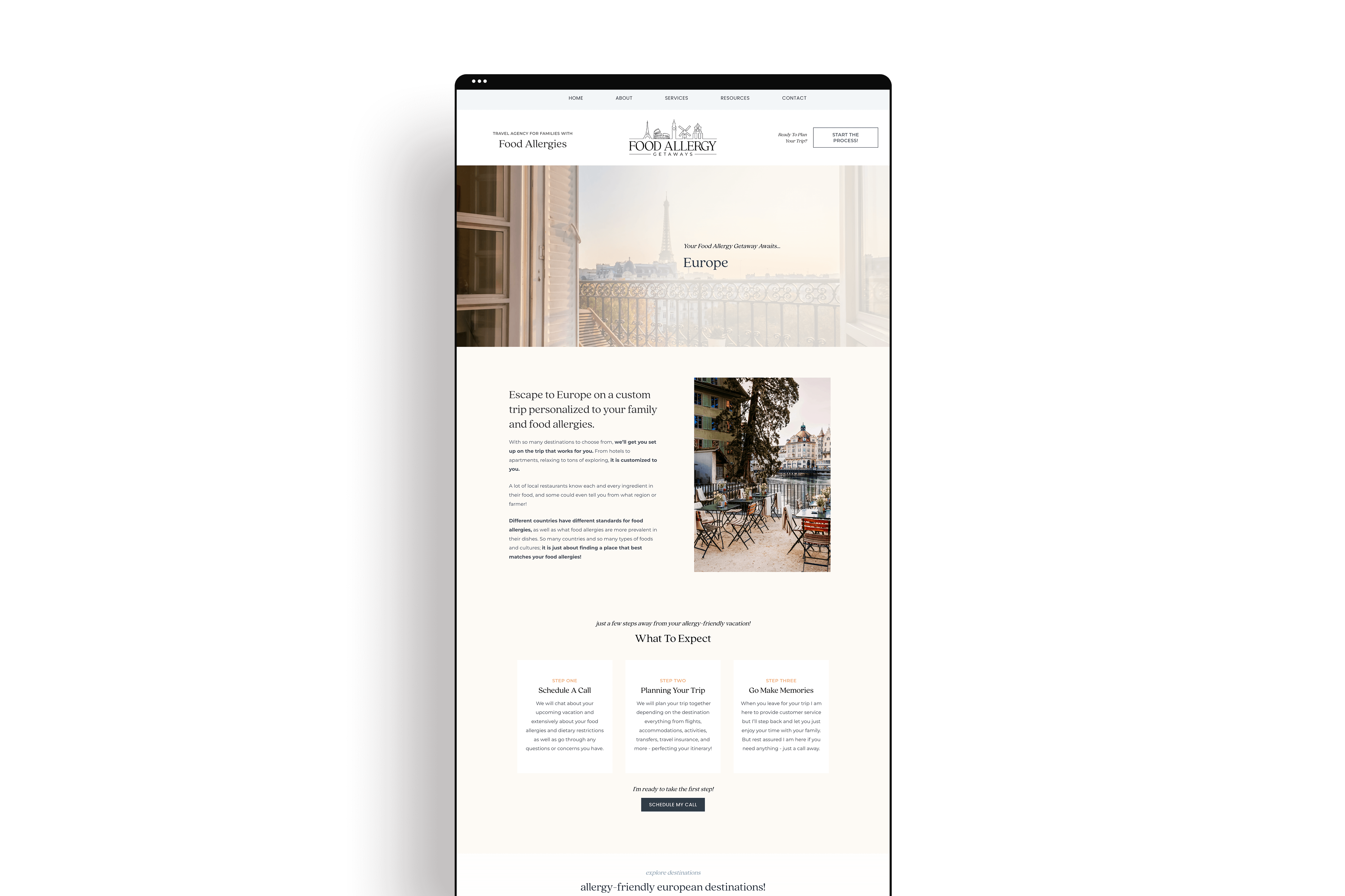 I Am Thrilled To Share One Of Our Most Recent Launch Week Success Stories (And Let Me Tell You, It'S A Good One!) I Recently Had The Absolute Delight Of Working With Lauren On A New Website For Her Business, Food Allergy Getaways.