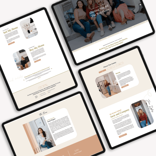 Images Of Jacie And Co Real Estate Website By Southern Creative.