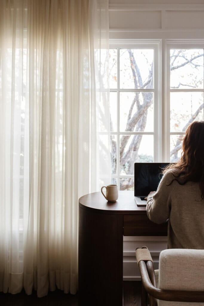 Working At Home On Fg Funnels And Wordpress Website On Computer