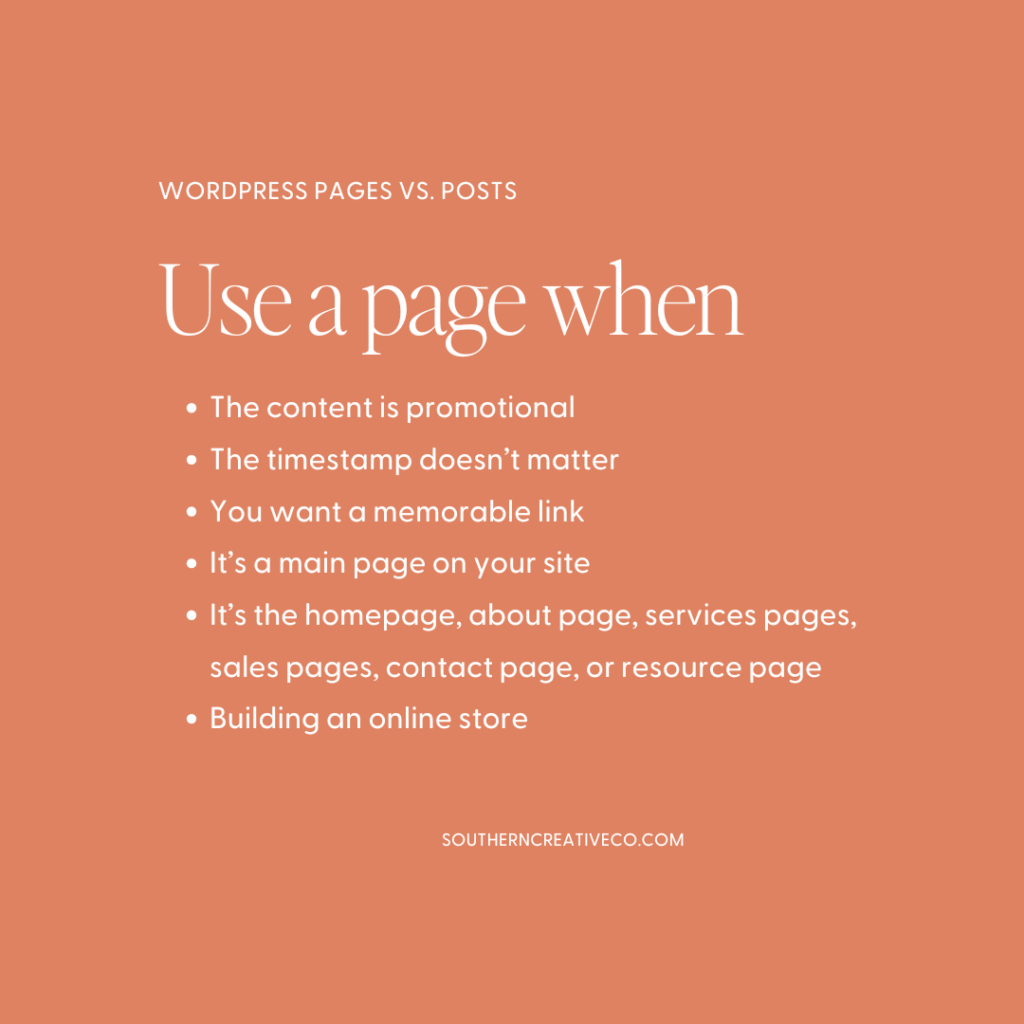 Breaking Down When To Use A Wordpress Page Vs Post