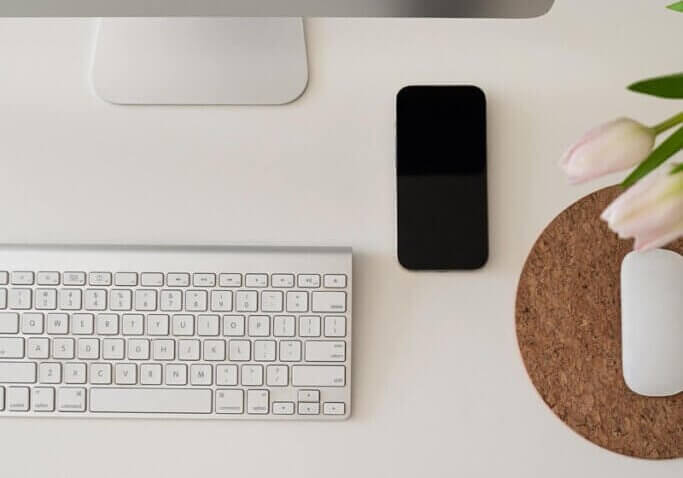 laptop at home office