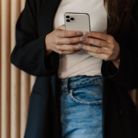 business owner working on instagram SEO